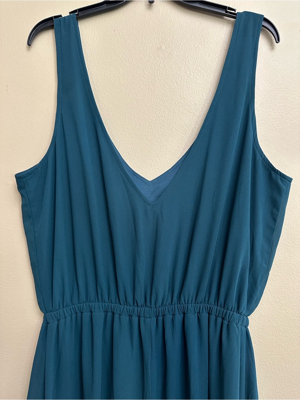Show Me Your Mumu Kendall Chiffon Maxi Dress in Deep Jade - Picture 8 of 14
